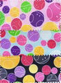 100% POLYESTER PRINTED FABRIC PVC