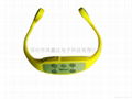 防水游泳MP3頭戴式戶外跑步播放器無線耳機 1
