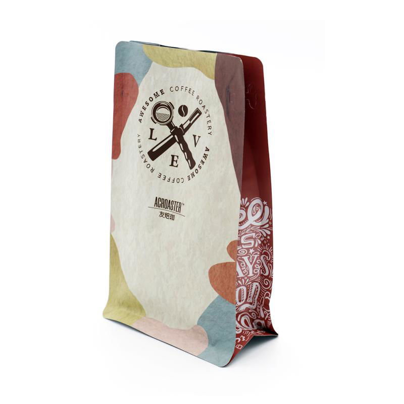 Custom Printed Foil Stand Up Pouch With Zipper For Food 4