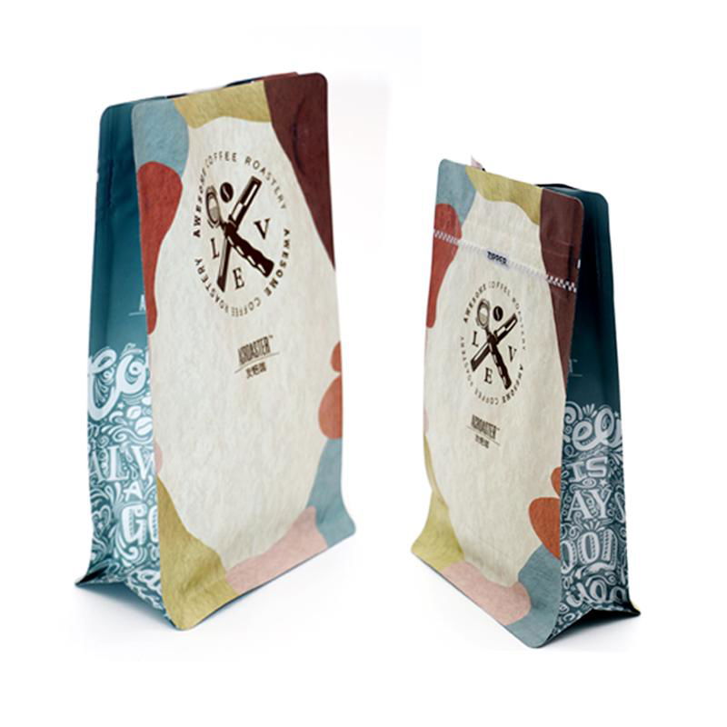 Custom Printed Foil Stand Up Pouch With Zipper For Food 5