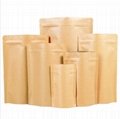 kraft paper bag stand up pouches
