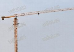 Flat top 6t tower crane QTZ100 TC5516 with L46A1 split mast for sale