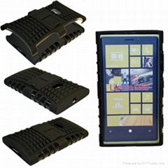 mobile phone case for nokia lumia 920,hybrid pctpu case for nokia 920 combo case