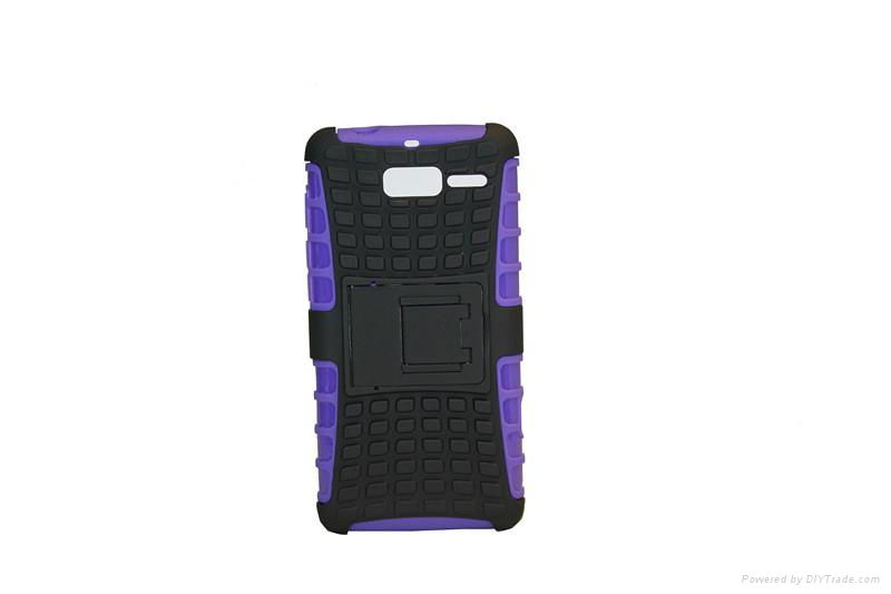 mobile phone case for motorola xt907,combo case for Motorola droid razr M xt907  4