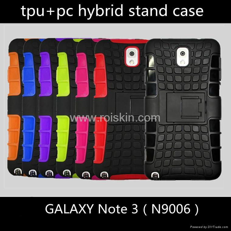 hybrid case for Samsung Galaxy Note 3 stand