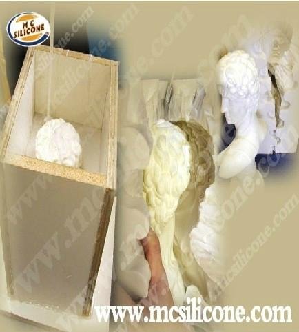 RTV Molding Silicone Rubber for Gypsum Casting 2
