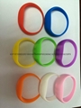 sound sensor LED wristband silicone bracelet 2