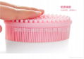 2016 Best silicon body bath massage brush