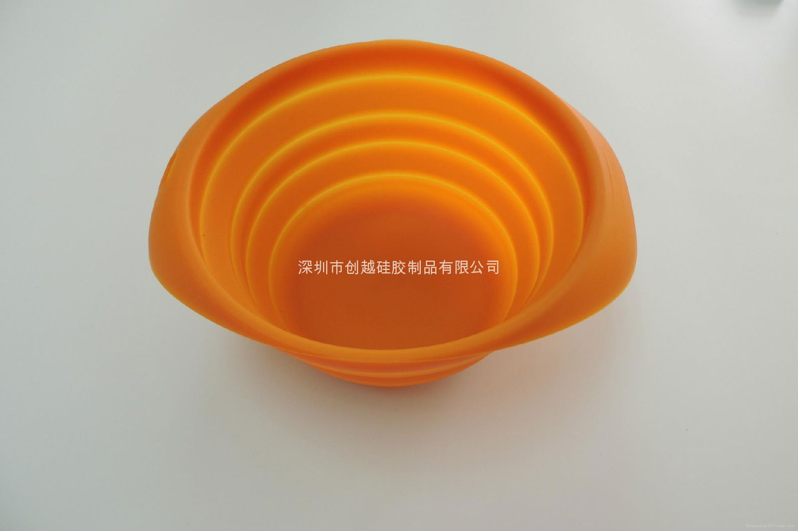 outdoor and home use camping collapsible silicone pet bowl 5