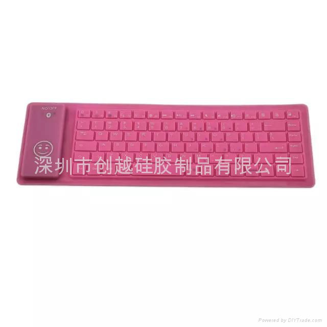 笔记本蓝牙软键盘 防水折叠便携式键盘厂家直销 3