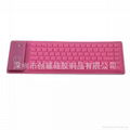  New Wireless Silicon Bluetooth Keyboard Soft Keyboard