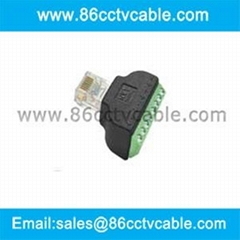 RJ45 to Screw Terminal adaptor