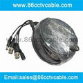 Heavy Duty CCTV Video Power Plug Play Cable