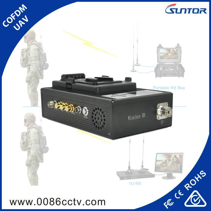 long range HD cofdm 10km nlos wireless video transmitter 2
