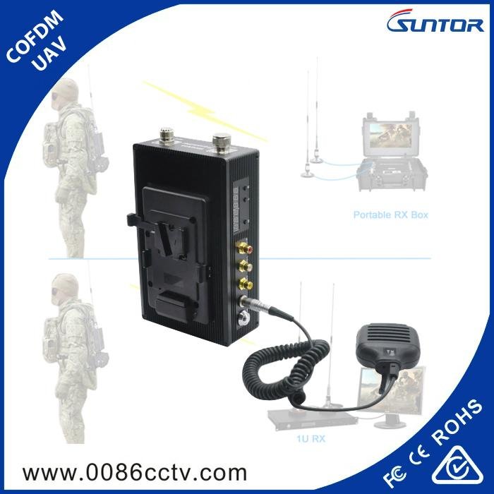 long range HD cofdm 10km nlos wireless video transmitter 3
