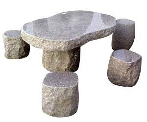 stone chair anf desk 5