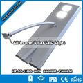 Hitechled 60W  integrated solar led street light Lampara solar todo en uno 3