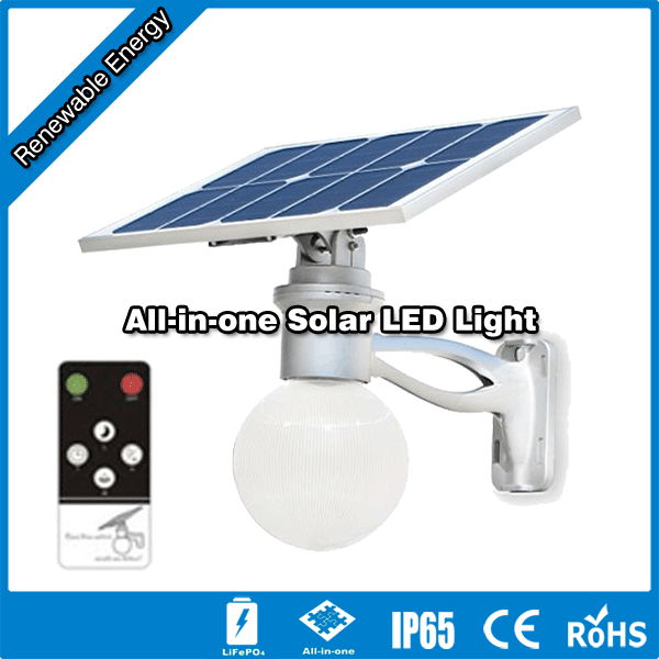 hitechled all-in-one solar moon light solar garden light solar area light 2