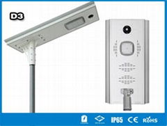 Hitechled 80w 10000LM All in One Integrated Solar LED Street Light with drawer 