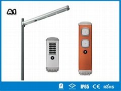 Hitechled A1 series all-in-one solar street light Lampadaire Solaire Tout en Un