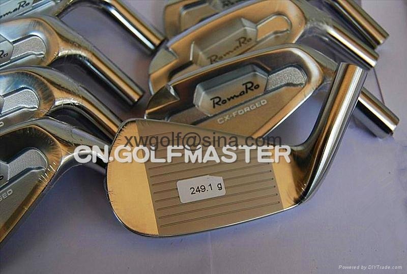 Original quality RomaRo Ray cx-forged golf irons #4-P custom brand accept. 4