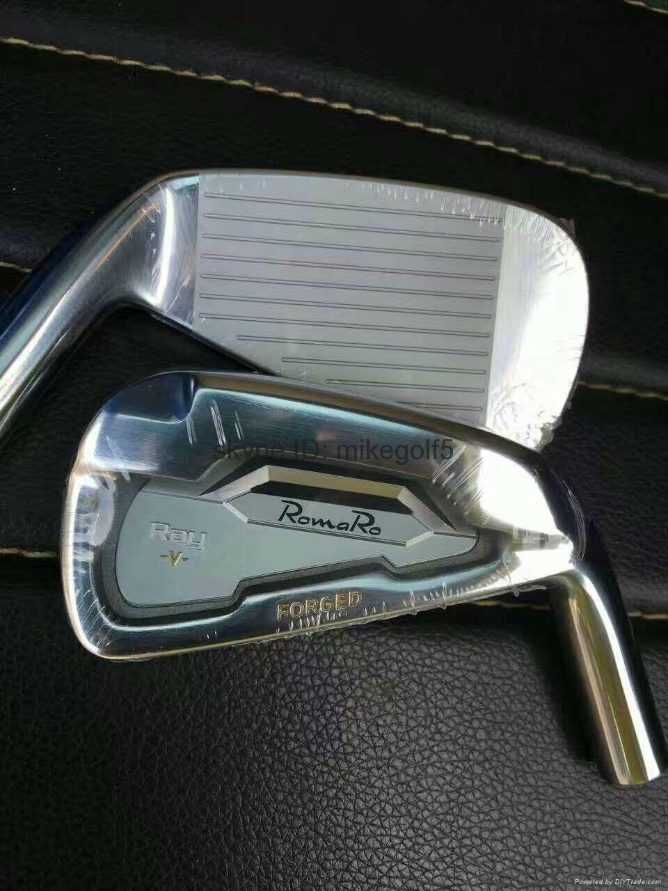 Original RomaRo Ray V 4-P forged golf iron heads only or completed set 2