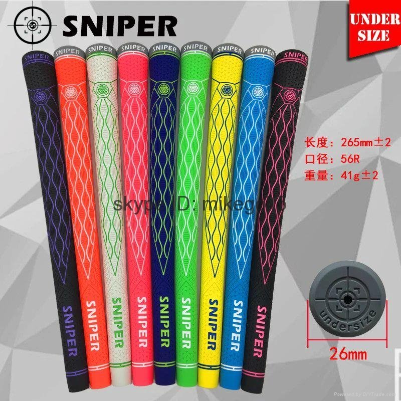 Original quality Sniper lady under size golf grips 9 colors inchoice