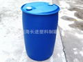 200L blue plastic chemical barrel 1
