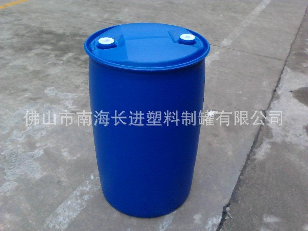 200L blue plastic chemical barrel 2