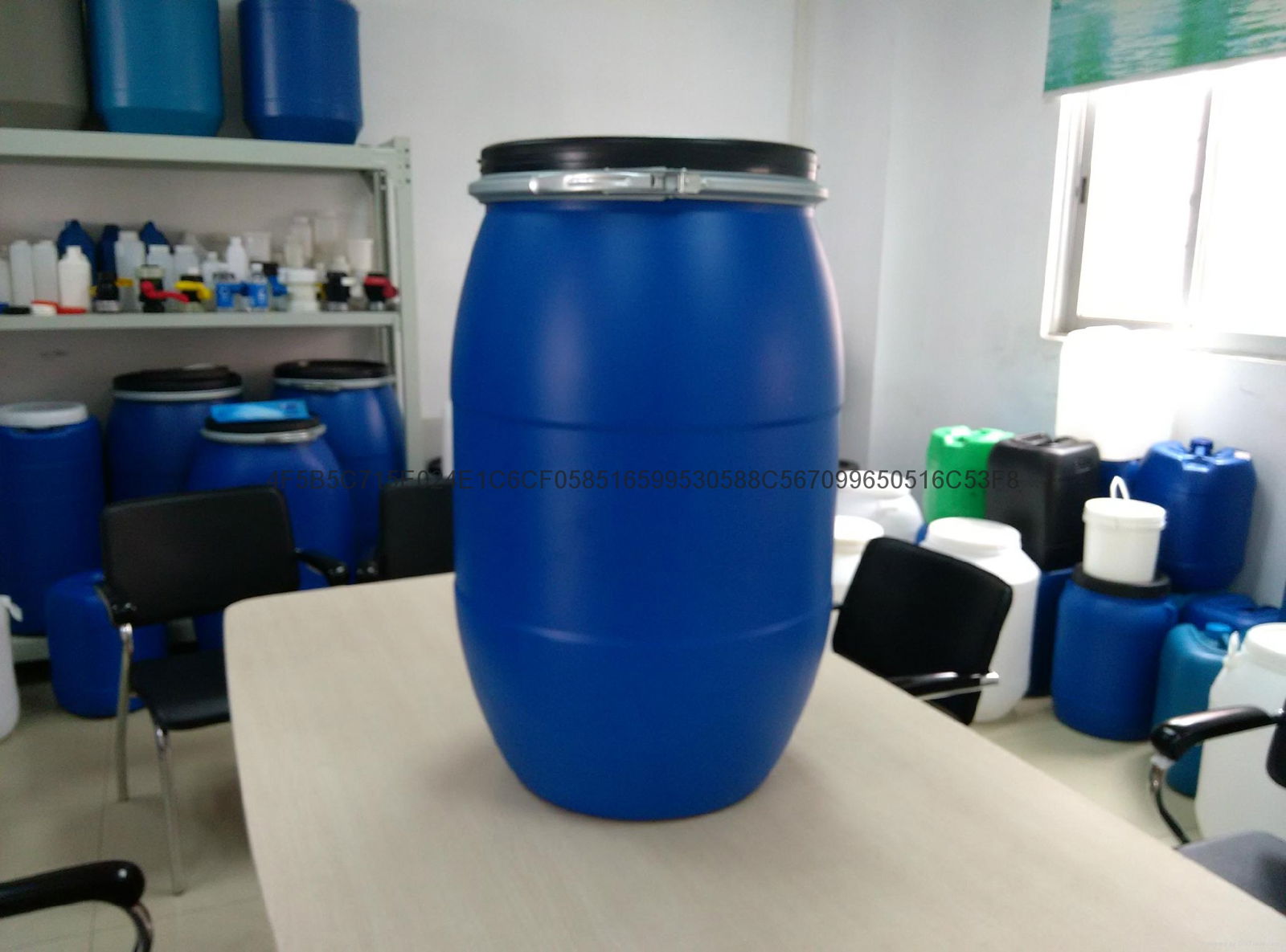 125L iron hoop plastic bucket 4