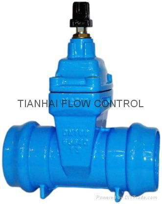 Socket-end Gate Valve for PVC pipe 2