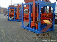 fully automatic concrete block machine