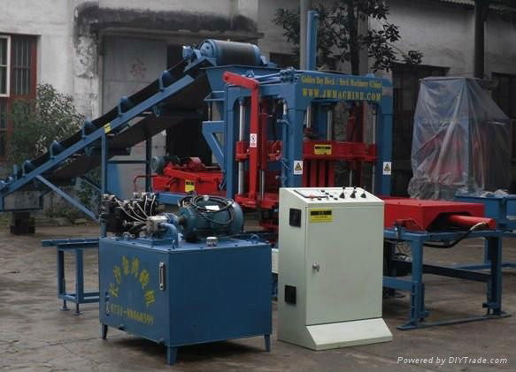 hot selling fully automatic hydraulic brick machine QTY3-13