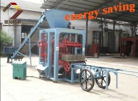 chinese small semi-automatick hollow block machine 2
