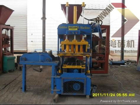 hydraulic interlock block machine