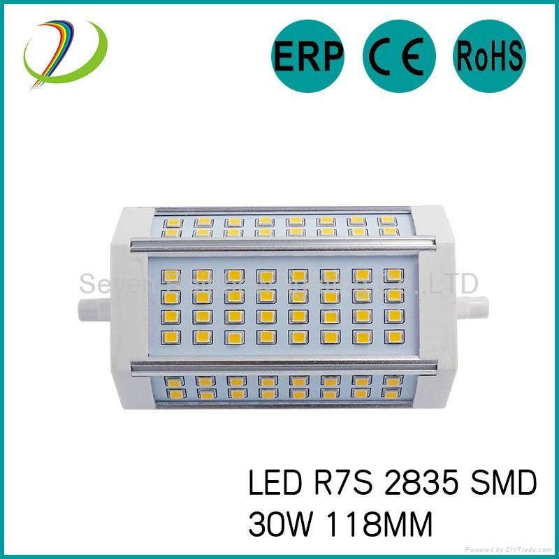 30W 118MM Samsung 2835smd led r7s 4