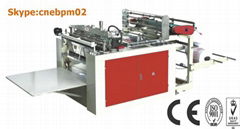 DOUBLE SERVO MOTOR CONTROL T-SHIRT BAG MAKING MACHINE