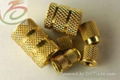 brass knurled fastener-insert 1