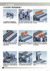 CONNECTWELL彈片式導軌接線端子