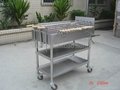 Commercial Stainless Steel Charcoal BBQ  Pig Spit Roast Rotisserie BBQ For Sale