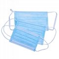 Blue Earloop Pleated 3 Ply Medical Procedure Disposable  Mask