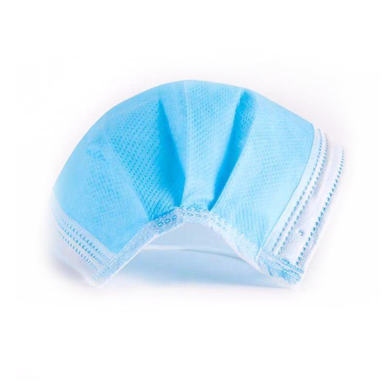 Blue Earloop Pleated 3 Ply Medical Procedure Disposable  Mask 3