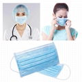 Blue Earloop Pleated 3 Ply Medical Procedure Disposable  Mask