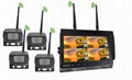 10.1″ Wireless QUAD Monitor Integral DVR System 