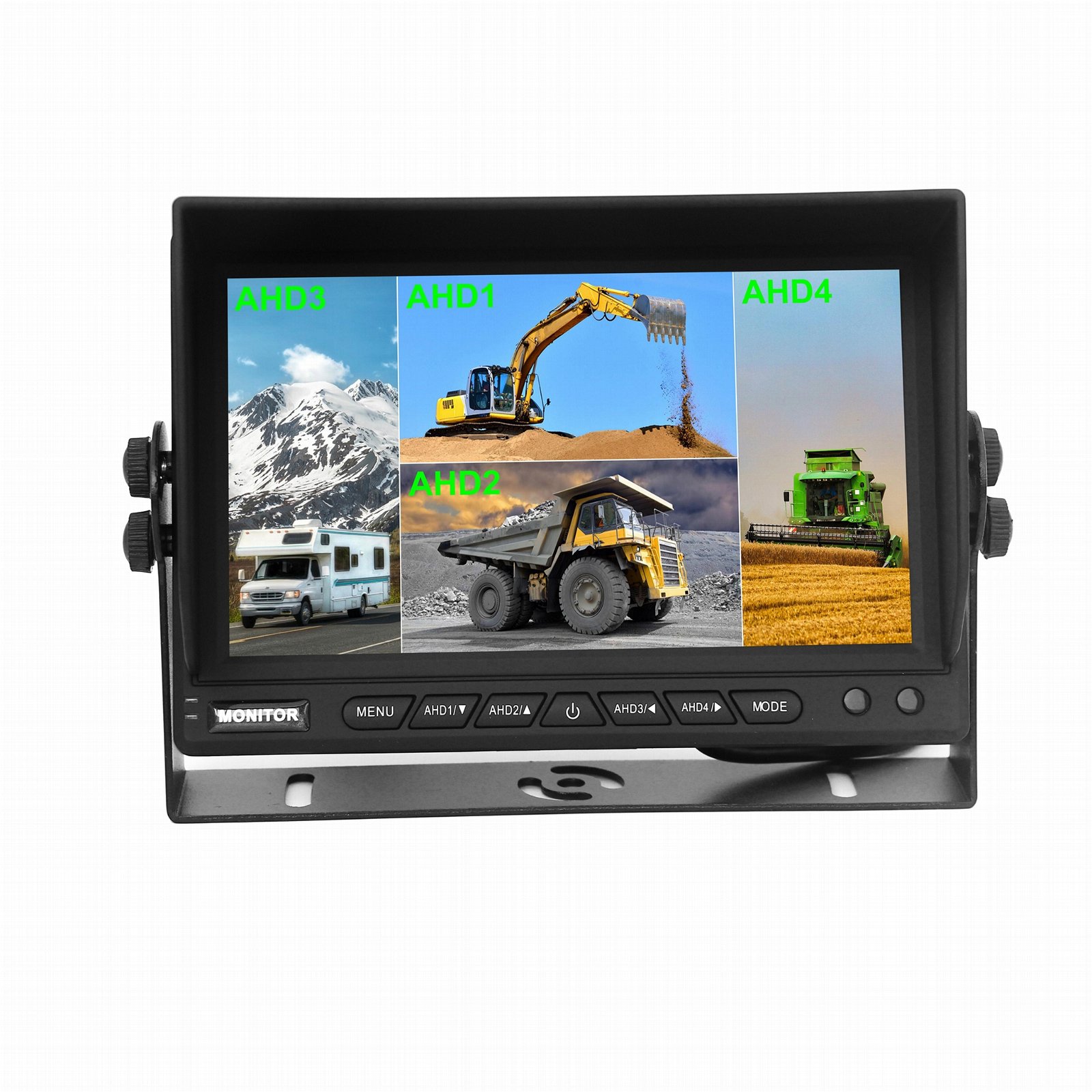 7" AHD 1080P QUAD VIEW LCD COLOR SYSTEM 2