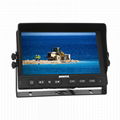 DC12-24V 7 Inch AHD 1080P IPS Screen 3-Channel Monitor