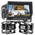 DC12V/24V 7" AHD 1080P QUAD VIEW LCD