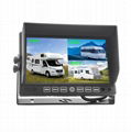 DC12V/24V 7" AHD 1080P QUAD VIEW LCD COLOR SYSTEM 2