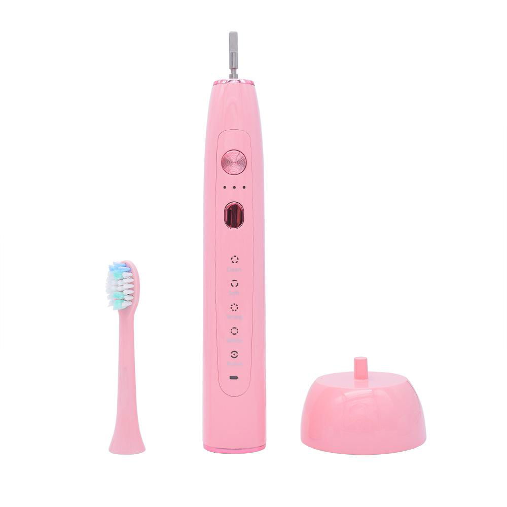 Sonic Electric Toothbrush with Smart Timer Accepted Rechargeable 5 Modes 2