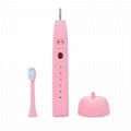 Sonic Electric Toothbrush with Smart Timer Accepted Rechargeable 5 Modes 2